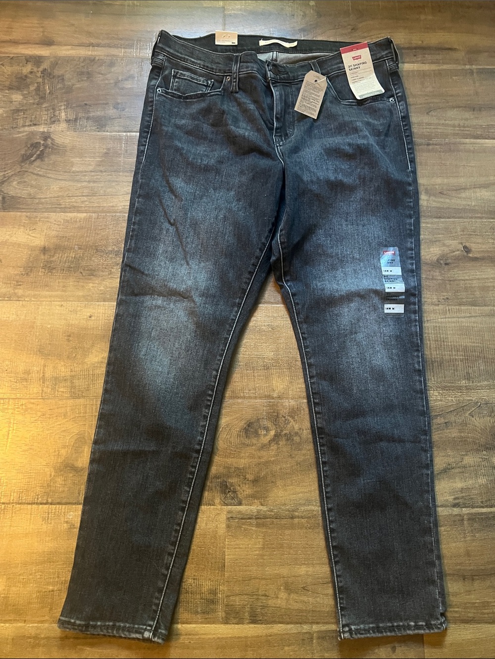 Levi's Women's Skinny Jeans - Charcoal Black Wash